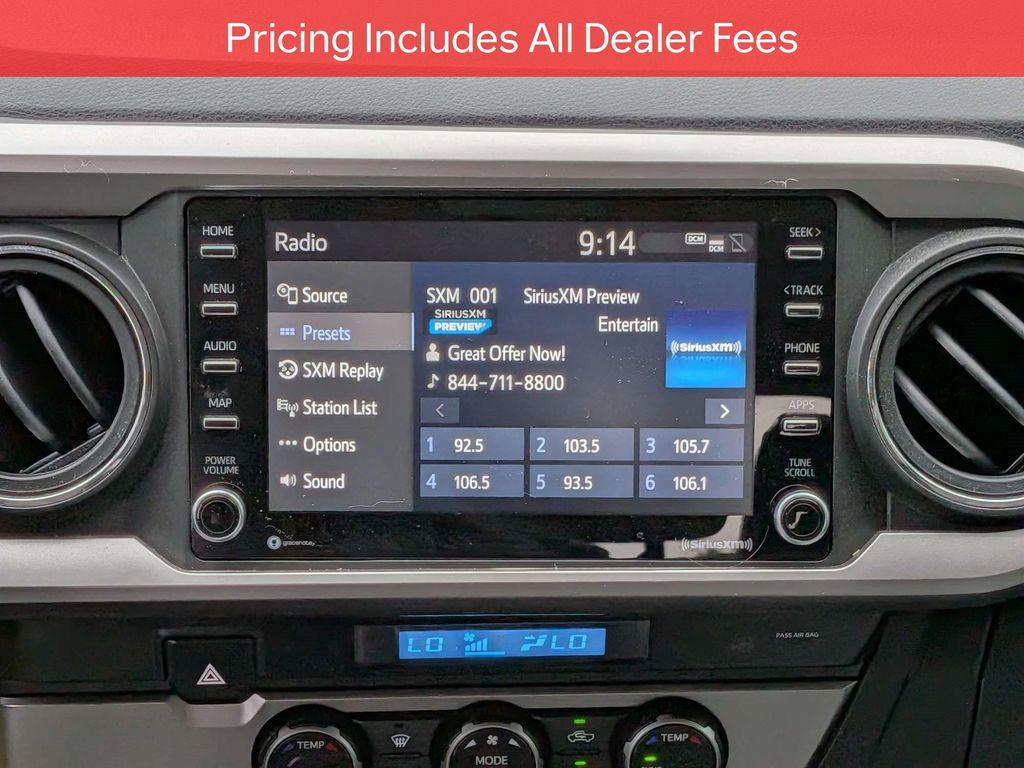 used 2022 Toyota Tacoma car, priced at $34,371