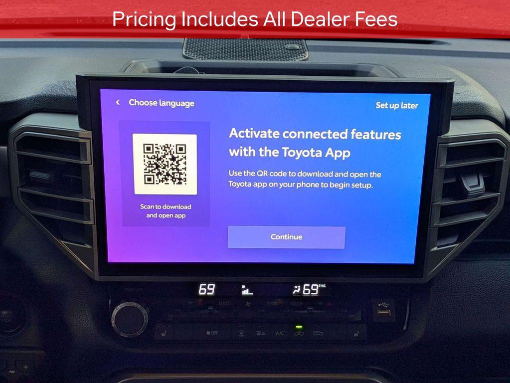 used 2025 Toyota Tundra car, priced at $50,371
