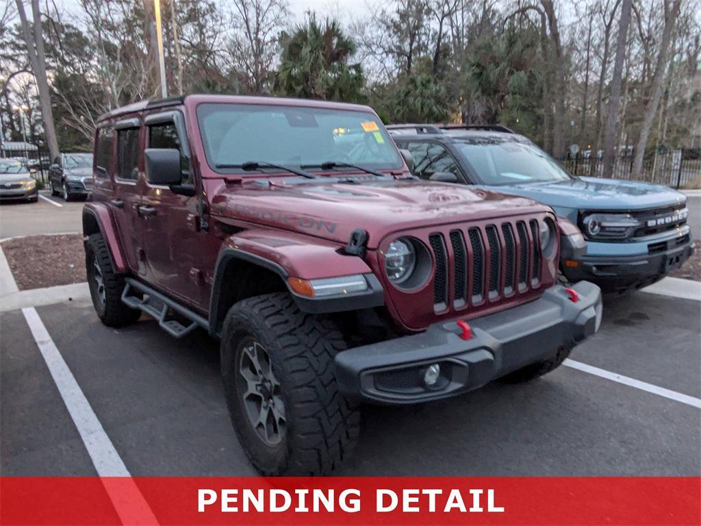 used 2021 Jeep Wrangler Unlimited car, priced at $29,791