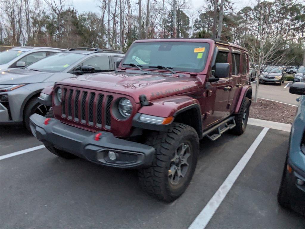 used 2021 Jeep Wrangler Unlimited car, priced at $29,791