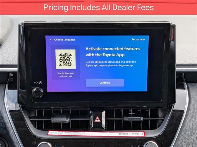 new 2026 Toyota Corolla Cross car, priced at $33,304