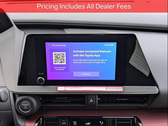 new 2026 Toyota Prius Plug-In Hybrid car, priced at $38,037