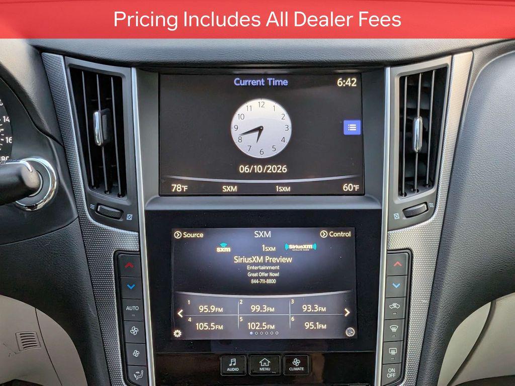 used 2017 INFINITI Q50 car, priced at $16,471