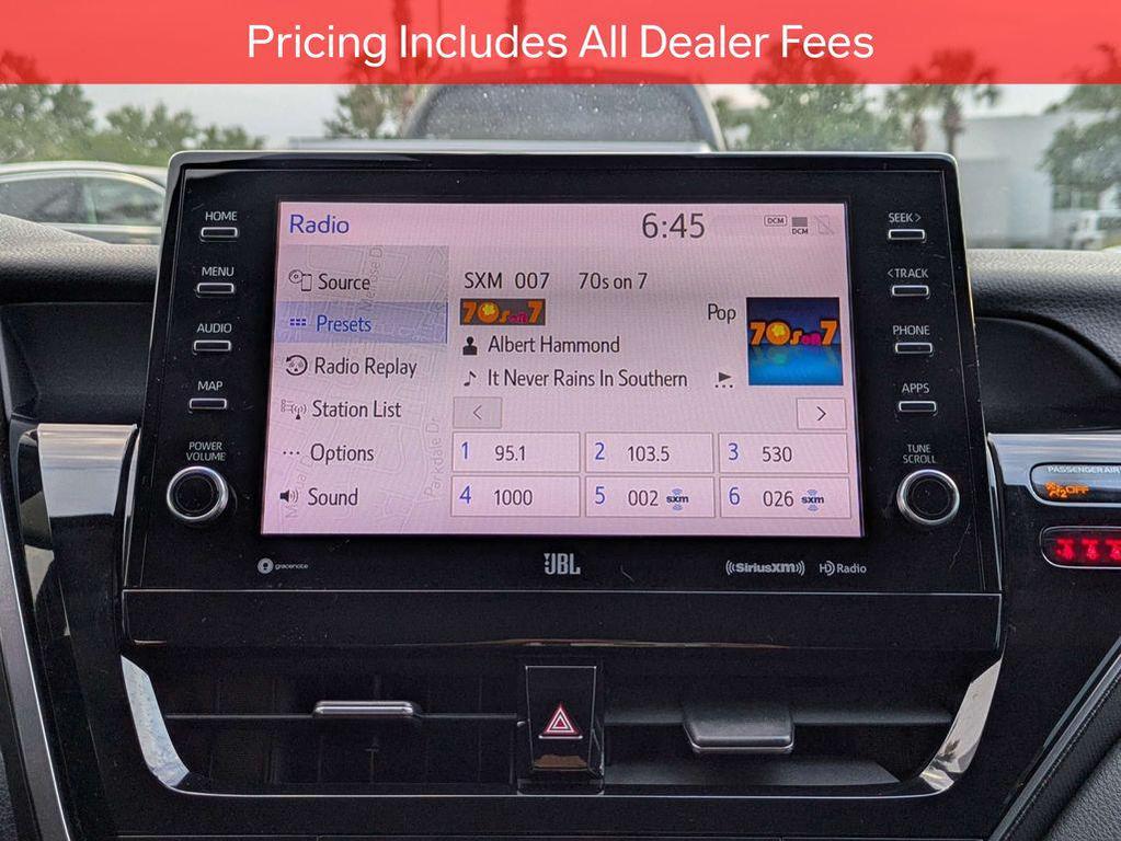 used 2021 Toyota Camry car, priced at $27,971
