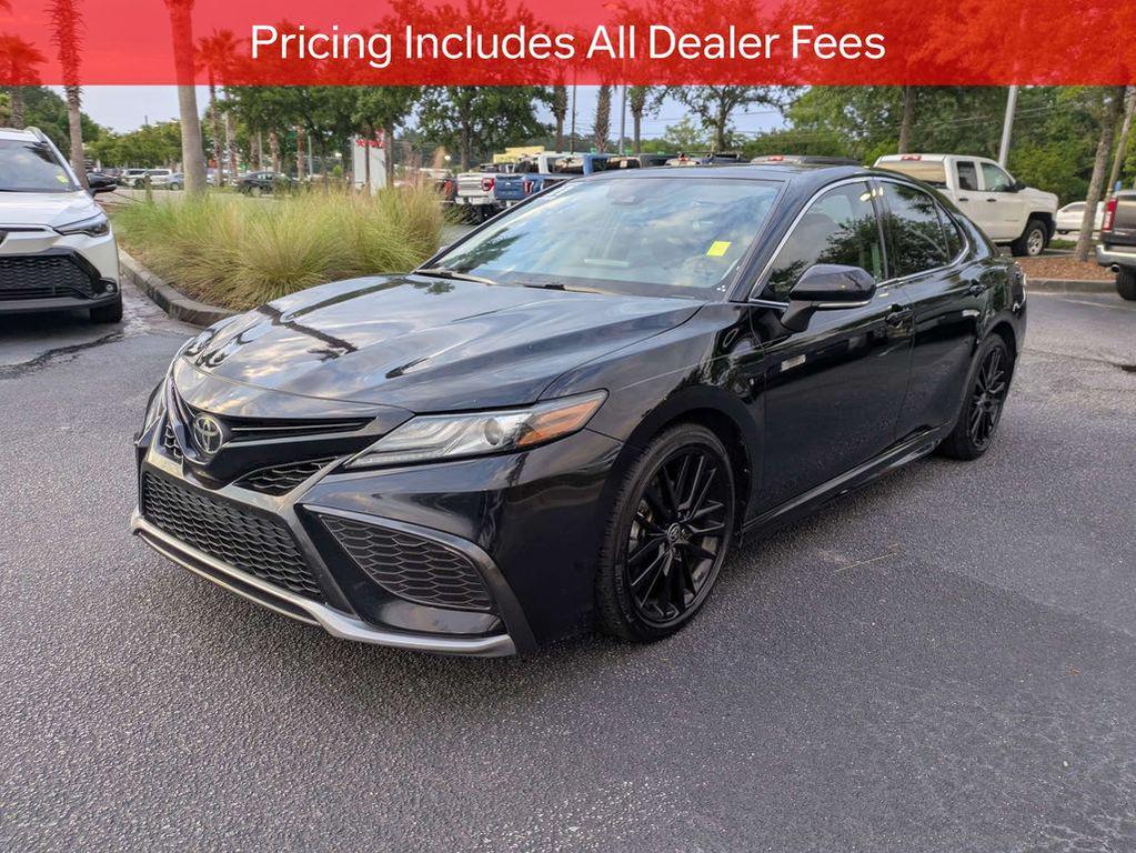 used 2021 Toyota Camry car, priced at $27,971