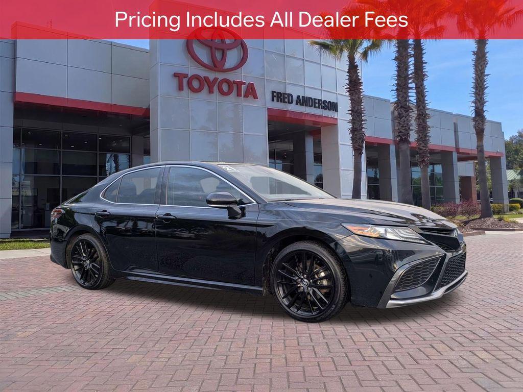 used 2021 Toyota Camry car, priced at $27,971