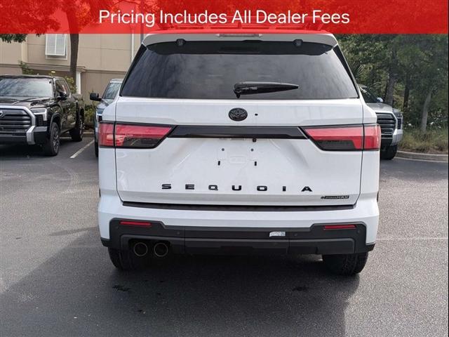 new 2026 Toyota Sequoia car, priced at $87,277