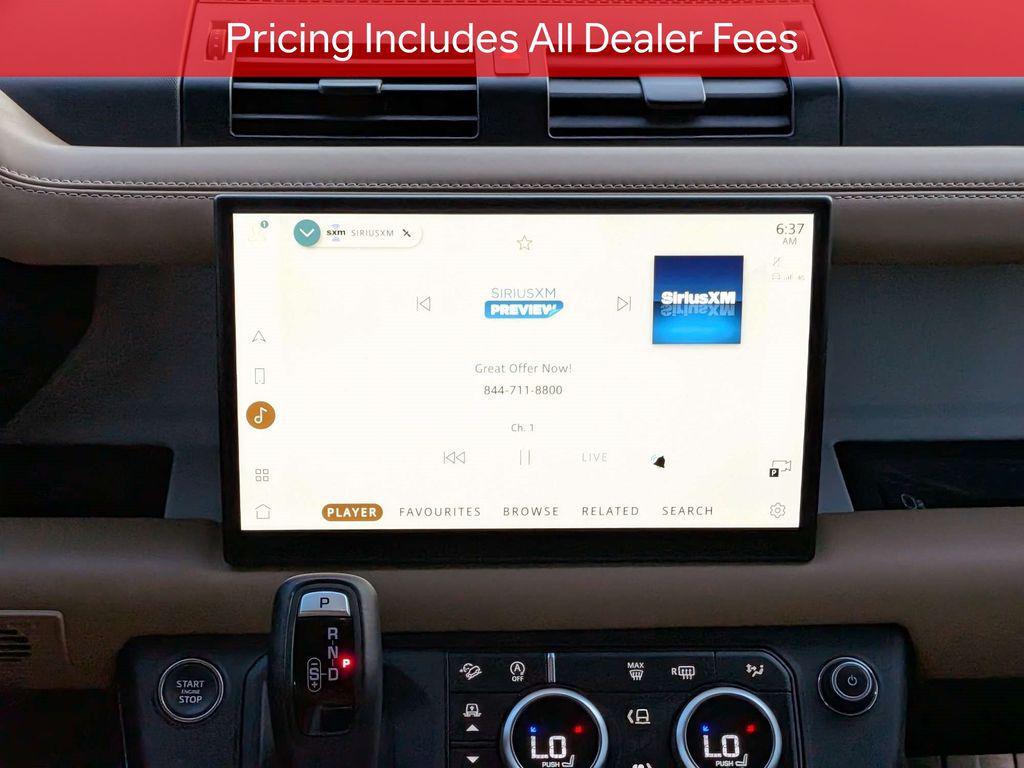 used 2025 Land Rover Defender car, priced at $73,231