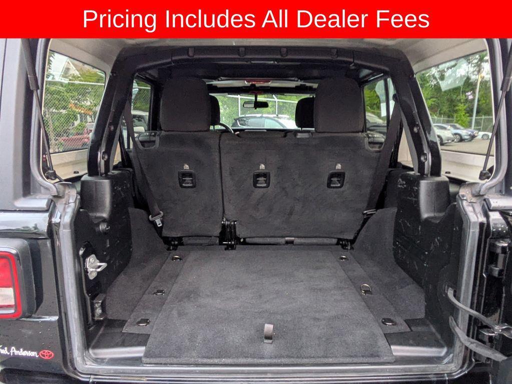 used 2020 Jeep Wrangler Unlimited car, priced at $22,671