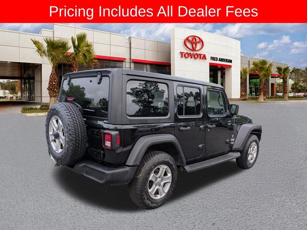 used 2020 Jeep Wrangler Unlimited car, priced at $22,671