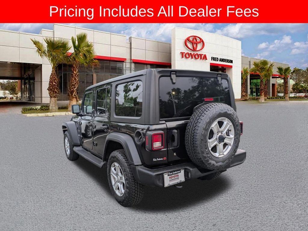used 2020 Jeep Wrangler Unlimited car, priced at $22,671