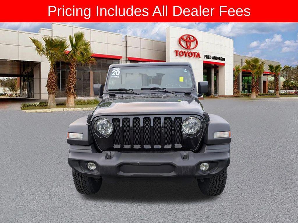 used 2020 Jeep Wrangler Unlimited car, priced at $22,671