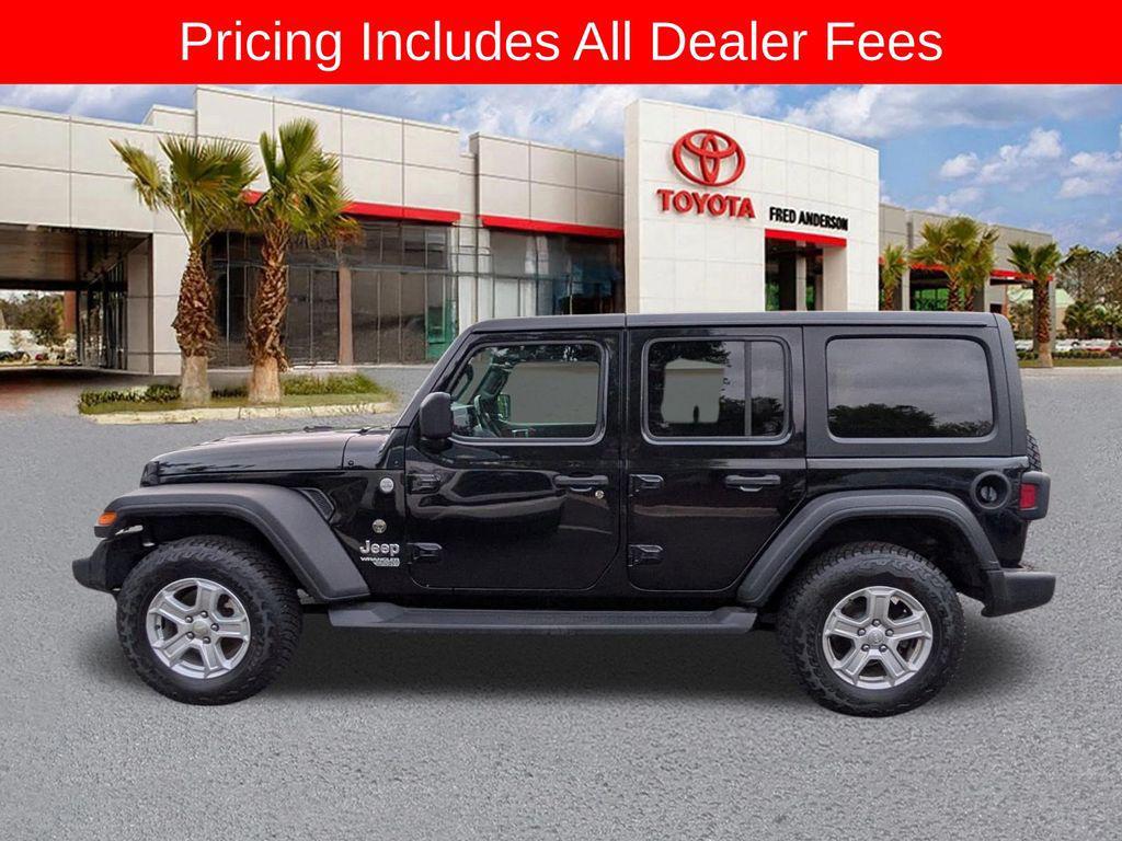 used 2020 Jeep Wrangler Unlimited car, priced at $22,671