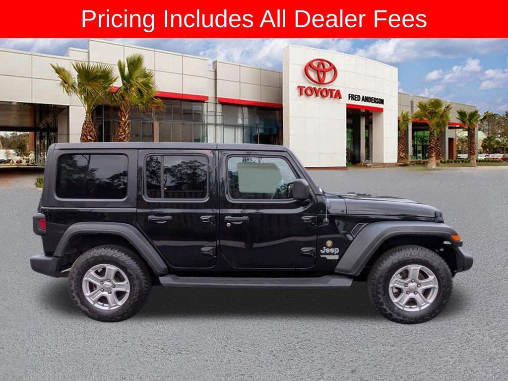 used 2020 Jeep Wrangler Unlimited car, priced at $22,671