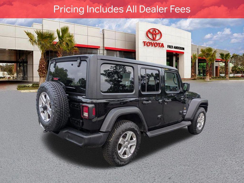 used 2020 Jeep Wrangler Unlimited car, priced at $21,671