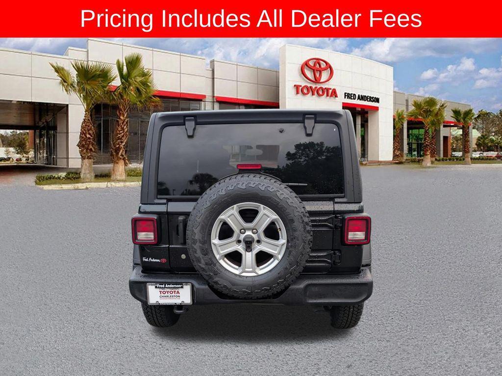 used 2020 Jeep Wrangler Unlimited car, priced at $22,671