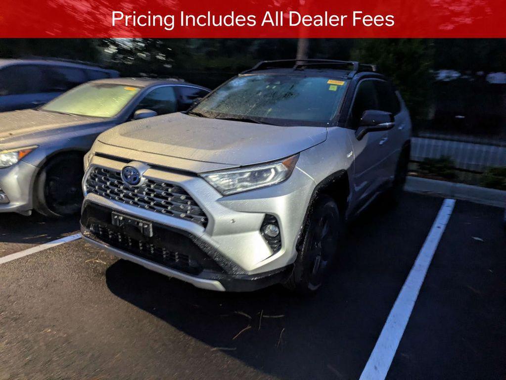 used 2021 Toyota RAV4 Hybrid car, priced at $34,871