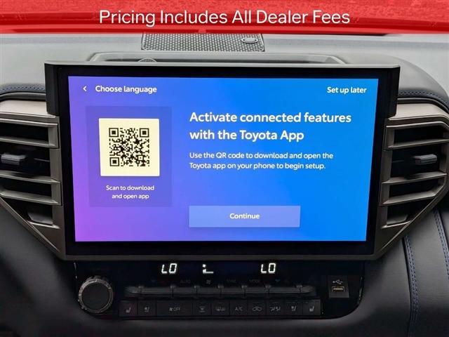 new 2026 Toyota Tundra car, priced at $76,108