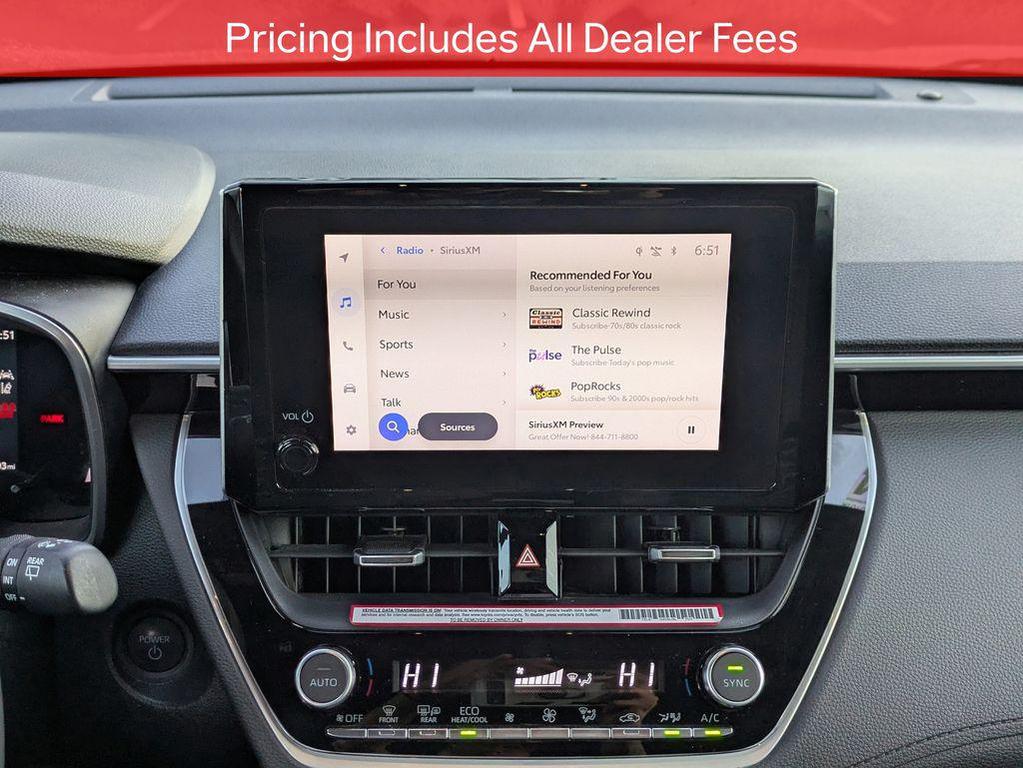 used 2024 Toyota Corolla Hybrid car, priced at $33,871