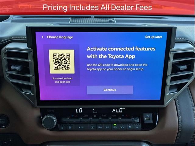 new 2026 Toyota Tundra car, priced at $76,279