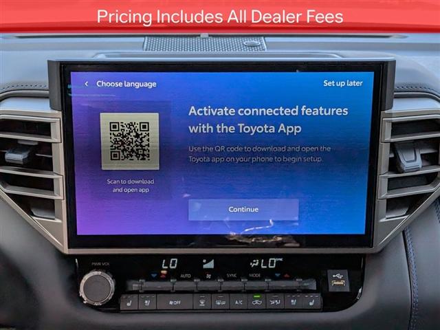 new 2026 Toyota Tundra car, priced at $77,911