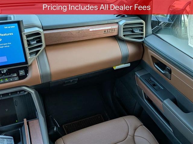 new 2026 Toyota Tundra car, priced at $79,379