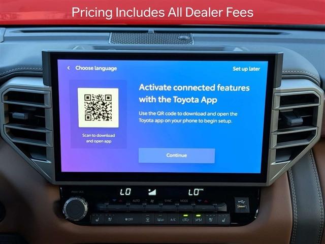 new 2026 Toyota Tundra car, priced at $79,379