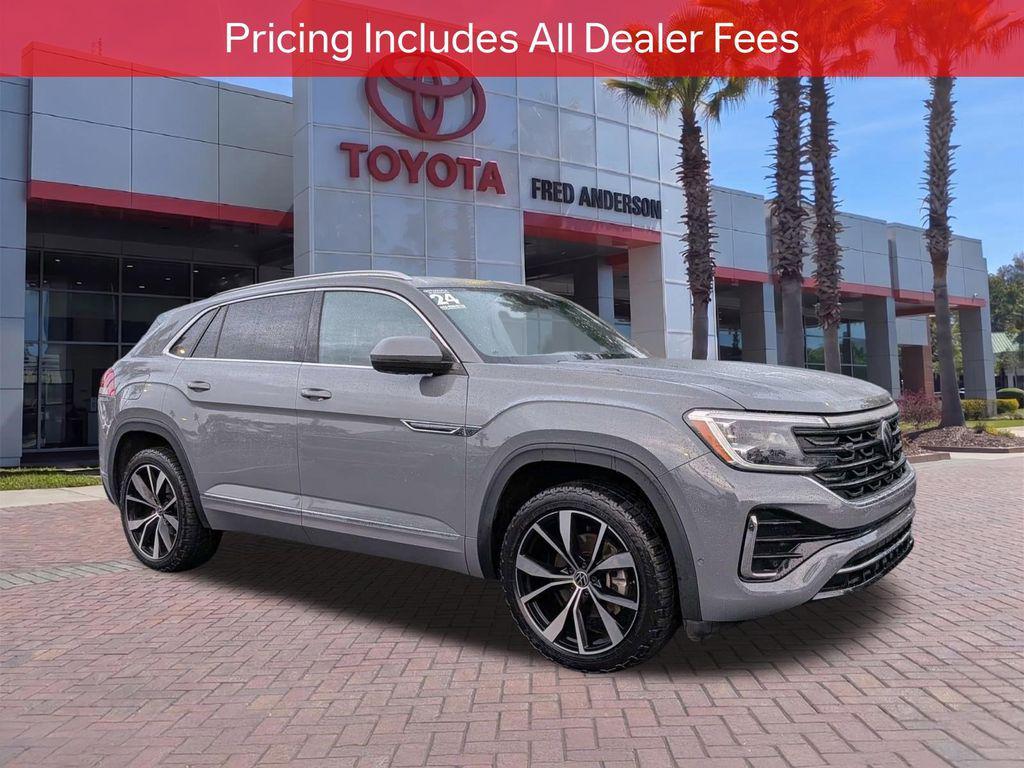 used 2024 Volkswagen Atlas Cross Sport car, priced at $37,871