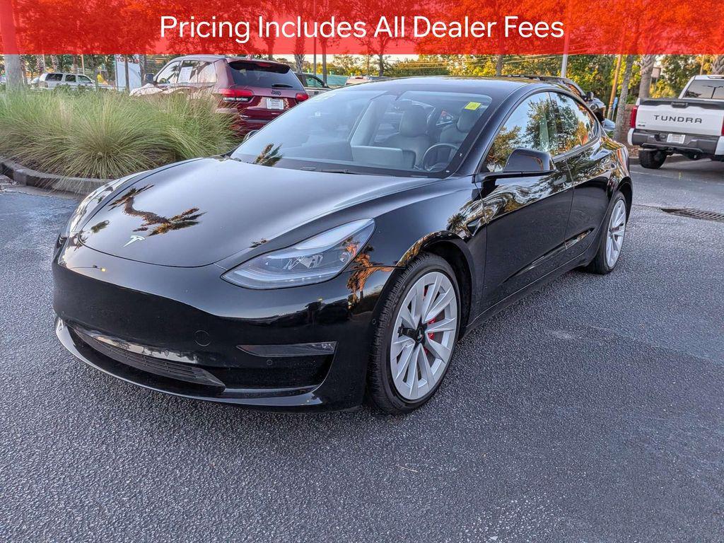 used 2022 Tesla Model 3 car, priced at $30,071