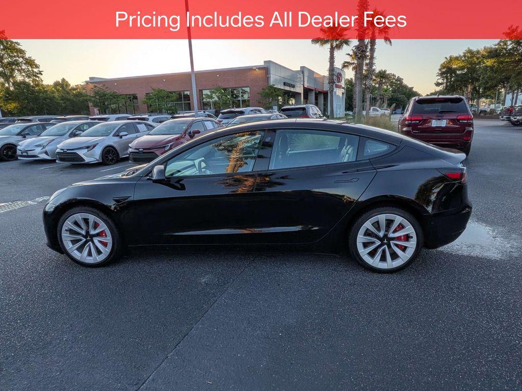 used 2022 Tesla Model 3 car, priced at $30,071