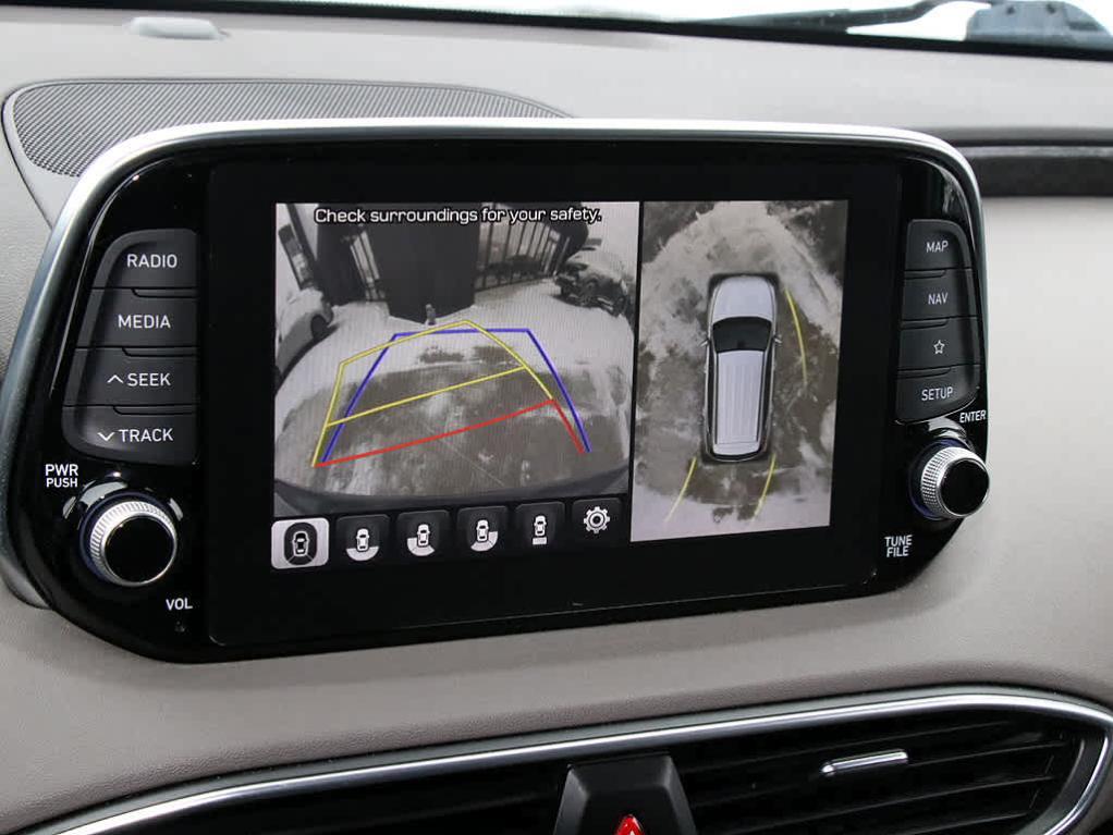 used 2019 Hyundai Santa Fe car, priced at $16,650