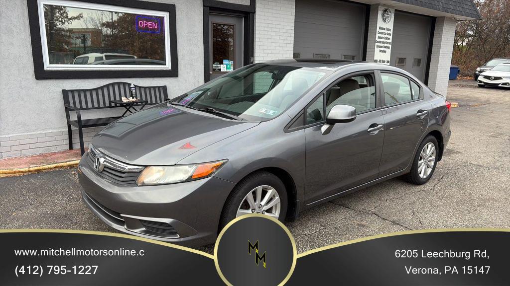 used 2012 Honda Civic car, priced at $6,995