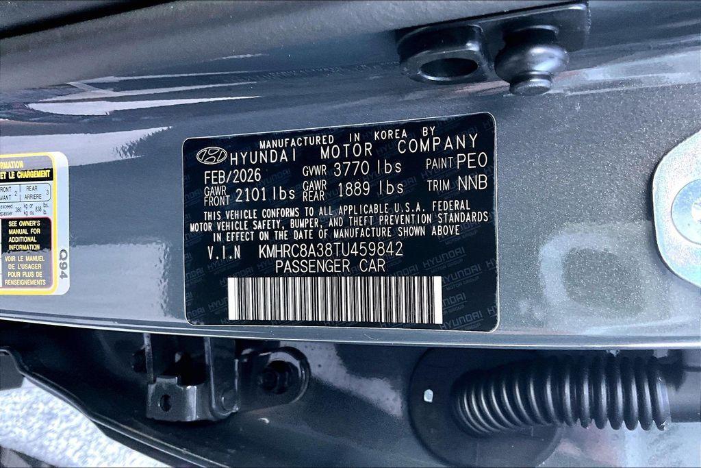 new 2026 Hyundai Venue car, priced at $25,499