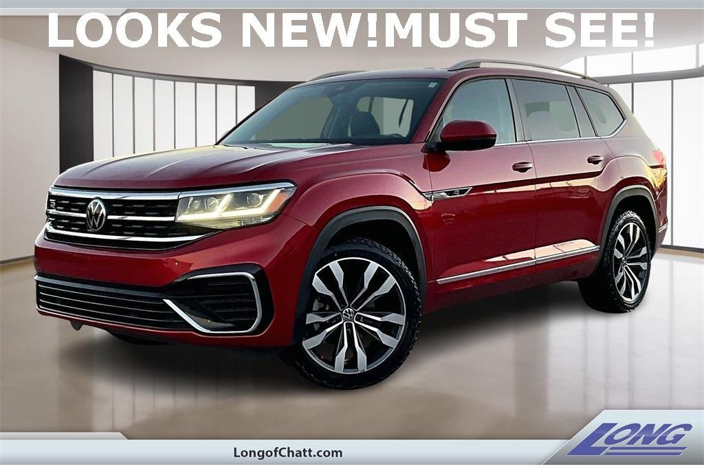 used 2021 Volkswagen Atlas car, priced at $28,988