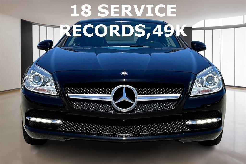 2015 Black Mercedes-Benz SLK-Class