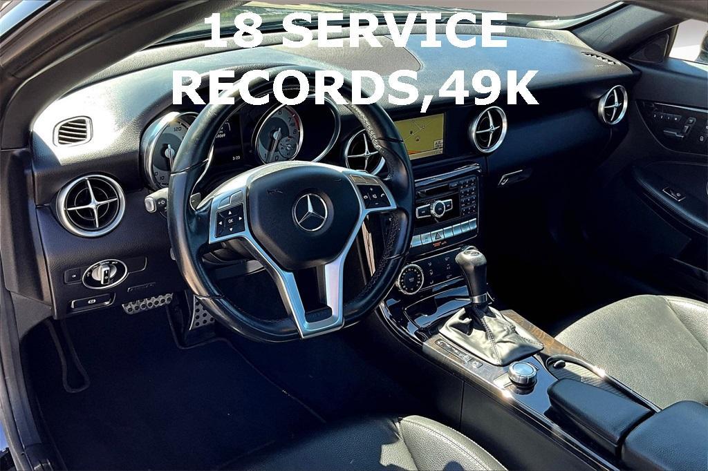 2015 Black Mercedes-Benz SLK-Class