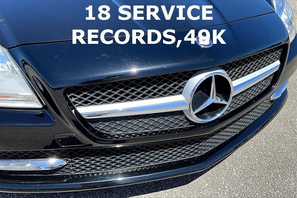 2015 Black Mercedes-Benz SLK-Class