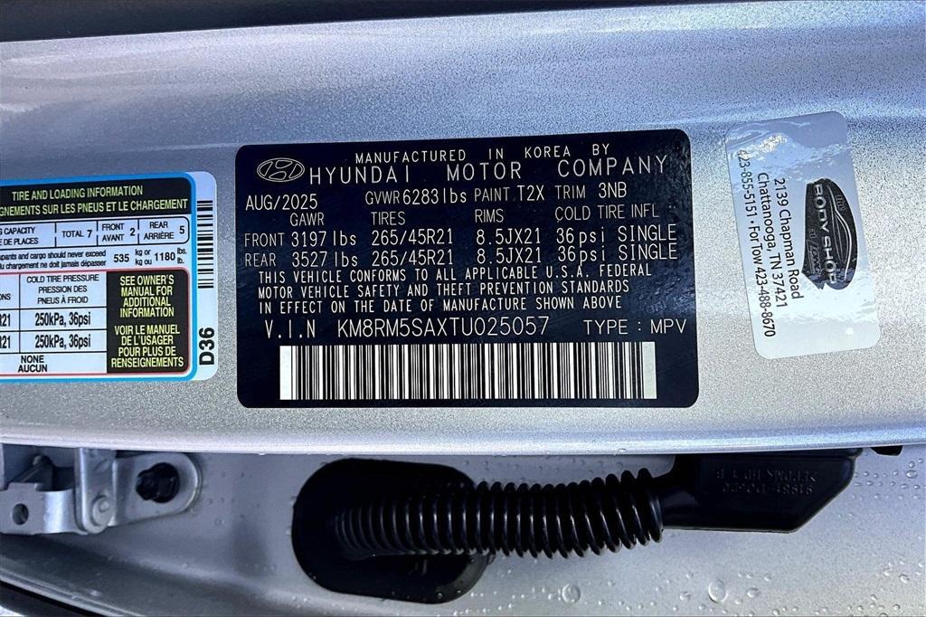 new 2026 Hyundai Palisade Hybrid car, priced at $57,980