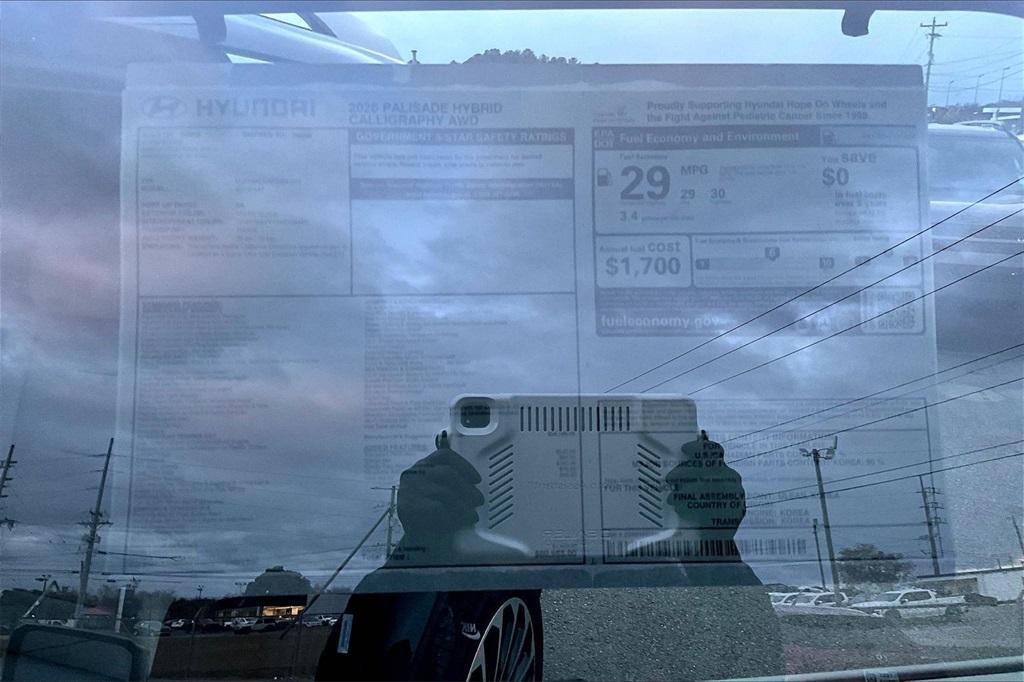 new 2026 Hyundai Palisade Hybrid car, priced at $59,965