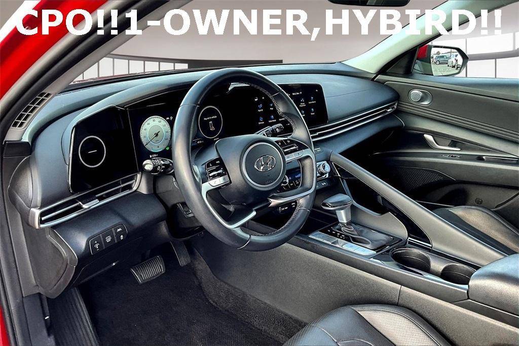 used 2023 Hyundai ELANTRA HEV car, priced at $19,988