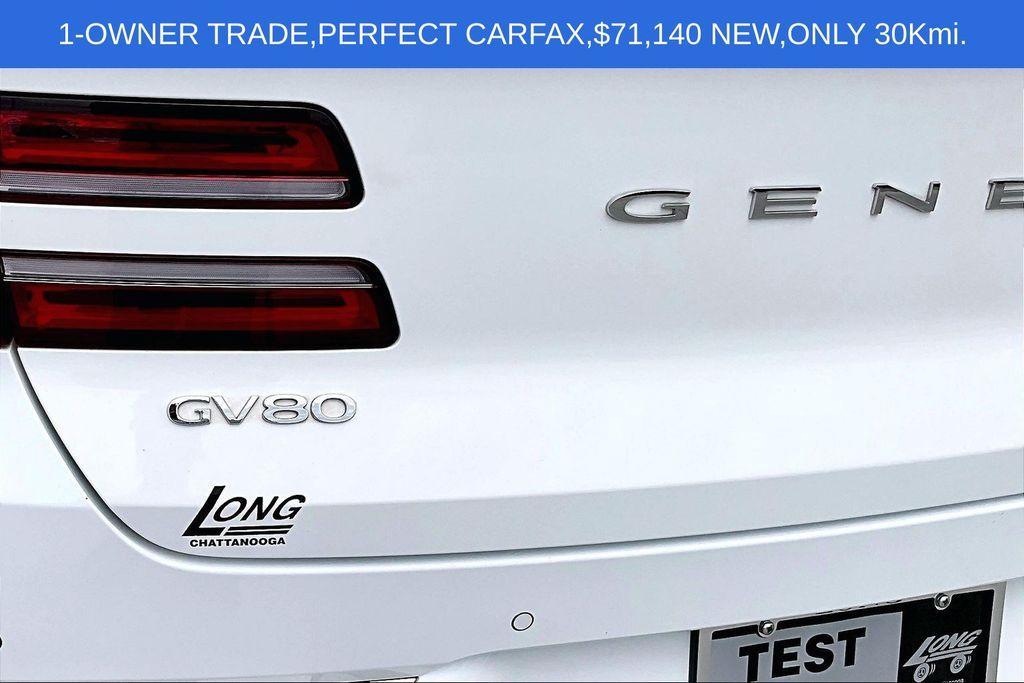 used 2024 Genesis GV80 car, priced at $44,587