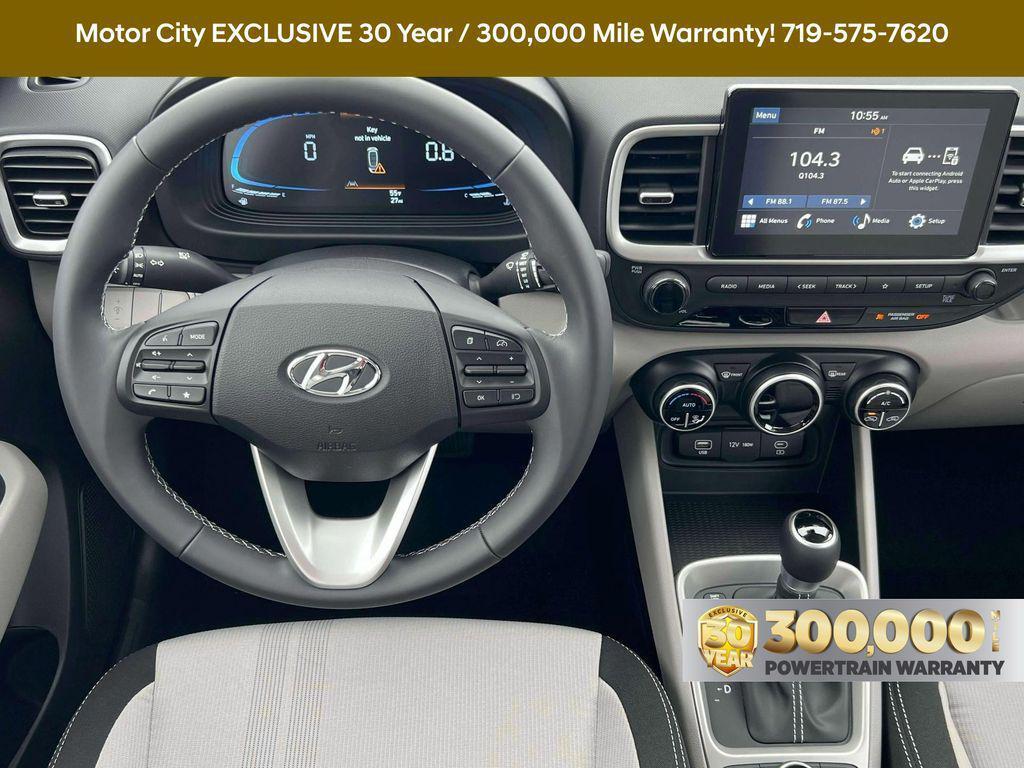 new 2025 Hyundai Venue car, priced at $19,364