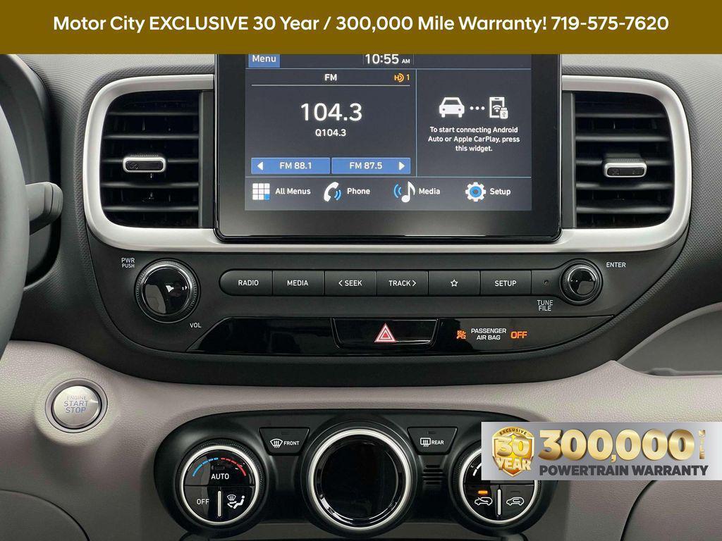 new 2025 Hyundai Venue car, priced at $19,364