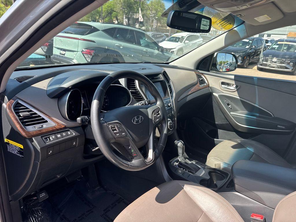 used 2017 Hyundai Santa Fe car, priced at $10,389