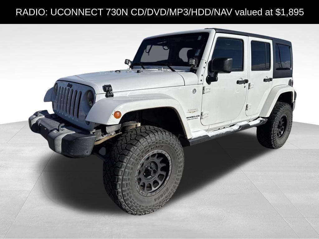used 2015 Jeep Wrangler Unlimited car, priced at $14,394