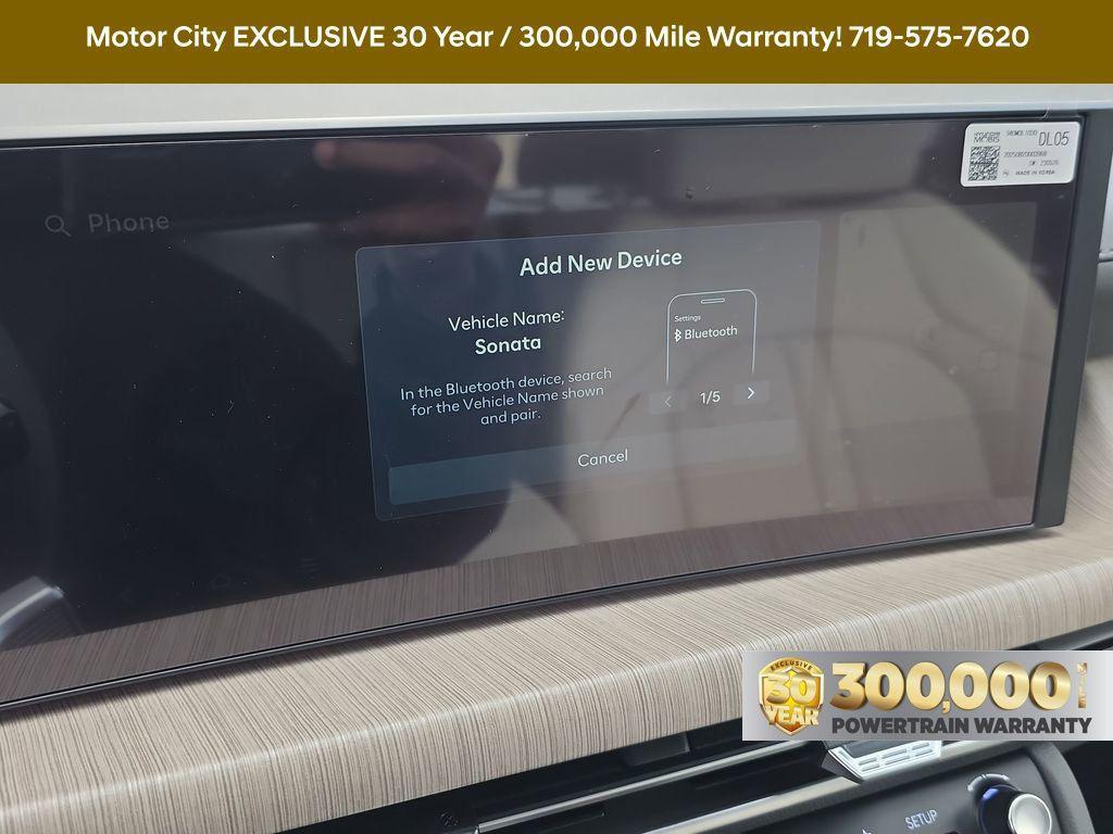 new 2026 Hyundai Sonata Hybrid car, priced at $39,850