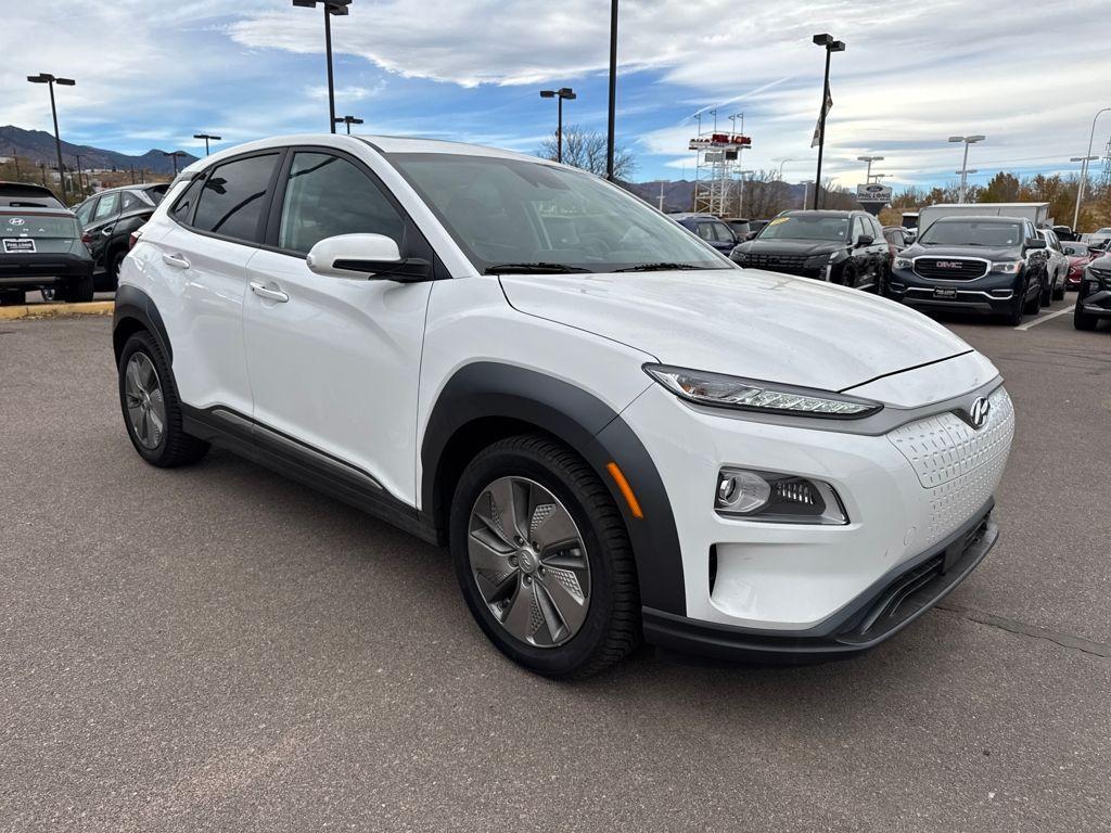 used 2021 Hyundai Kona EV car, priced at $16,994