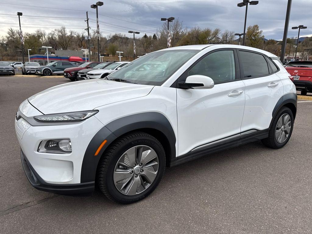 used 2021 Hyundai Kona EV car, priced at $16,994