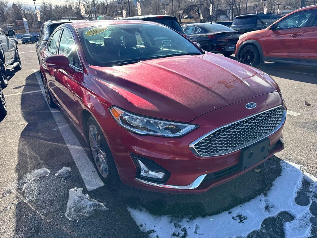 used 2020 Ford Fusion Hybrid car, priced at $14,992