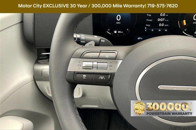 new 2025 Hyundai Kona car, priced at $25,578